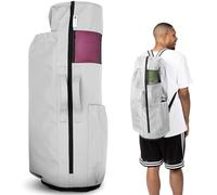 MAGNILAY Borsa grande espandibile per tappetino da yoga per donne e uomini, colore grigio, borsa per tappetino da yoga, adatta a tutte le tue cose per l'allenamento con tasche e tracolla regolabile