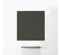 Magniplan Magnetic Glass Wipe Board Per Ufficio, Sala Riunioni, Aula, Home Office, Sala Giochi E Camera Da Letto - 600mm x 450Mm - Grigio