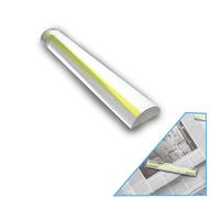 MagniPros See Things Differently Magnipros 2X ingrandimento Bar Magnifier righello con Linea Guida (in modo da non perdere una linea) 6 pollici Con Guida Linea Gialla