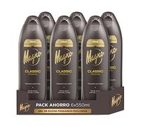 Magno - Gel doccia Classic - confezione da 6 da 550 ml (3.300 ml) - Cremoso e piacevole - La sua fragranza non ti lascerà indifferente