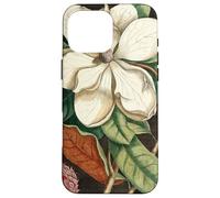 Magnolia Flower Rustic Vintage Botanical Illustration Custodia per iPhone 16 Pro Max