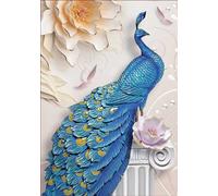 Magnolia - Puzzle Pavone Blu - 1000 Pezzi