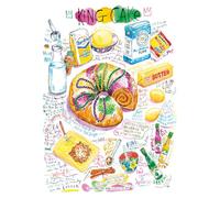 Magnolia - Puzzle Torta del Re - 1000 Pezzi