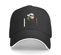 Magnolias Botanica Bambini Berretto da Baseball Gioventù Sport Cartone Animato Moda Trave Cappello da Baseball Regolabile Tesa A Sandwich Leggero Fresco All'aperto