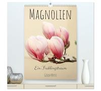 Magnolien Ein Frühlingstraum (hochwertiger Premium Wandkalender 2026 DIN A2 hoch), Kunstdruck in Hochglanz: Die Königin der Gehölze mit attraktiven Blüten