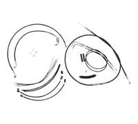 Magnum 489321 Nero Vinile XR Manubrio Installazione Kit per 12-14in. Scimmia