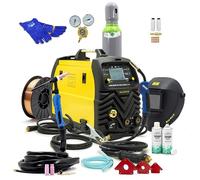 Magnum MIG 208 - Saldatrice combinata in alluminio Synergia L 4 x 4, gas di protezione per MIG MAG, TIG Lift e MMA - Inverter con programmi di sinergia come set completo, professionale e versatile