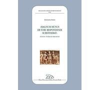 «Magnum munus de iure respondendi substinebat». Studi su Publio Rutilio Rufo