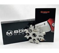 Magnum Snow Crystal Tool 09SC009 - Utensile in acciaio INOX, lunghezza totale: 6,40 cm, colore: Grigio
