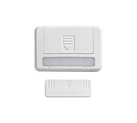 Magnus - Set di 2 luci per cassetti e armadi con magnete e LED integrati, 0,5 W, 3000 K, colore: Bianco