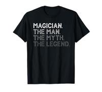 Mago L'Uomo Il Mito La Leggenda Mago Magico Divertente Maglietta