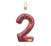 Mago Magica Candela di Compleanno, Tema Magico Candela Compleanno Numeri Decorazione per Torta Articoli Feste a Tema Mago Magico per Ragazzi Ragazze Bomboniere (2)
