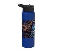 Mago oscuro il sovrano delle tenebre Stainless Steel Insulated Water Bottle