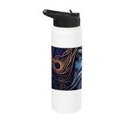 Mago oscuro il sovrano delle tenebre Stainless Steel Insulated Water Bottle