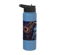 Mago oscuro il sovrano delle tenebre Stainless Steel Insulated Water Bottle