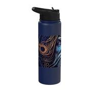 Mago oscuro il sovrano delle tenebre Stainless Steel Insulated Water Bottle