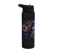 Mago oscuro il sovrano delle tenebre Stainless Steel Insulated Water Bottle