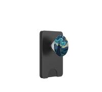 Mago sotto cielo stellato con bastone incandescente arte PopSockets PopWallet per MagSafe