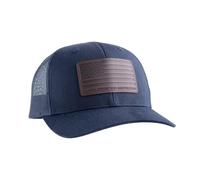 Magpul Cappello da Camionista con Chiusura a Scatto, Taglia Unica Cappellino da Baseball, Patch in Pelle Standard Navy, Unisex-Adulto
