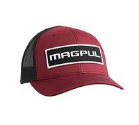 Magpul Trucker Hat Snapback Cappellino da Baseball, Uomo, Cappellino da Baseball, MAG1104, Woodmark - Toppa Cardinale/Nero, M