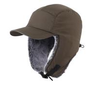 Magracy Cappelli invernali da uomo con paraorecchie, idrorepellente, cappello da baseball riflettente