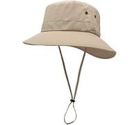 Magracy Unisex Donna UPF 50+ Cappello da Sole Estivo a Tesa Larga Cappello da Pescatore per Donna Cappelli da Safari per Pesca Giardinaggio Cachi Chiaro