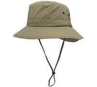 Magracy Unisex Donna UPF 50+ Cappello da Sole Estivo a Tesa Larga Cappello da Pescatore per Donna Cappelli da Safari per Pesca Giardinaggio Cachi Scuro