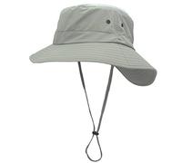Magracy Unisex Ladies UPF 50+ Sun Hat Summer Wide Brim Bucket Hat for Womens Safari Hats for Fishing Gardening Light Grey