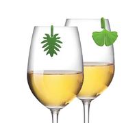 MAGS, SET SEGNALINI PER BEVANDE FOGLIE 6 PEZZI, ACCESSORI CUCINA