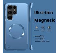 MagSafe Hülle Samsung Galaxy S26 S25 S24 S23 S22 Ultra Plus Metall Magnet Case