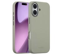 ACCEZZ Leather Backcover COVER per Apple iPhone 17, Grigio
