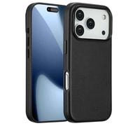 ACCEZZ Leather Backcover COVER per Apple iPhone 17 Pro, Nero