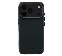 ACCEZZ Leather Backcover COVER MAGSAFE per Apple iPhone 17 Pro Max, iPhone 18 Pro Max, Nero