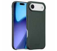 ACCEZZ Leather Backcover COVER per Apple iPhone Air, Verde scuro