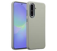 ACCEZZ Leather Backcover COVER per Samsung Samsung Galaxy A36/Samsung Galaxy A56 (5G), Grigio