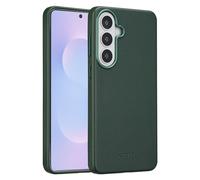 ACCEZZ Leather Backcover COVER per Samsung Samsung Galaxy S26 Plus, Verde scuro