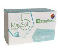HERBOPLANET Magsol 5 extra 60 compresse - integratore di magnesio