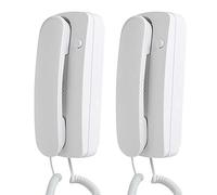 MAGT Citofono da Parete, Citofono a 2 Fili 200M 70DB Audio Bidirezionale Universale per Casa di Uffici