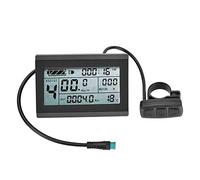 MAGT Display LCD per Bicicletta Pannello di Controllo, KT-LCD3 in Plastica con Connettore Impermeabile per Protocolli del Controller KT