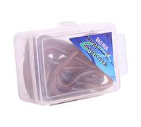 MAGT Esche da Pesca Vermi Artificiali Artificiale Earthworm, 17 Pezzi 10 cm Morbide in PVC con Scatola per Pescatori Esca