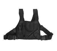 MAGT Chest Harness Pack, Radio bidirezionale Walkie Talkie Tasca sul Petto del Cablaggio Borse Pacchetto Zaino Holster Due Way Radios Carry Case Holder Accessory