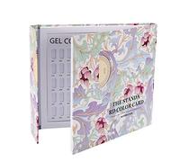 MAGT Schede per Unghie, Visualizzazione del Colore delle Unghie Riutilizzabile Espositore Unghie con 120 Stanze per Riporre le Punte delle Unghie