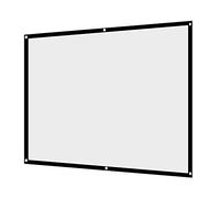 MAGT Schermo di Proiezione, HD 4: 3 Tenda per Proiettore Portatile Pieghevole Schermo per Proiettore per Cinema All'aperto Campeggio (100 Pollici)