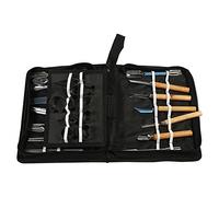 MAGT Strumenti per Intaglio Scalpello, 46 Pezzi Portatile in Acciaio Cromato per Tagliare Cucina Guarnire