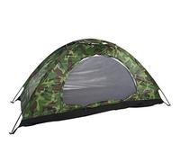 MAGT Tenda da Campeggio Tenda da Trekking, 200 × 100 × 100 cm Soltanto una Persona Impermeabile in Poliestere per Esterni (Verde)