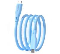 Magtame Cavo magnetico da USB C a USB C da 60 W, 0,9 m, in silicone tipo C, cavo di ricarica rapida, Tangle Free e Data Sync Type C per i -Phone 16/16 Pro/16 Plus/16 Pro Max 15