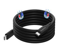 Magtame Cavo magnetico da USB C a USB C da 60 W, 1 m in silicone tipo C, cavo di ricarica rapida, Tangle Free e Data Sync Type C per i -Phone 16/16 Pro/16 Plus/16 Pro Max 15