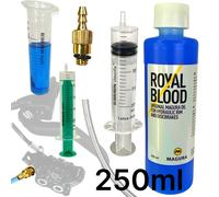 Magura Blu Reale Blood Olio 250ml + F26 Service Kit Spurgo Freni Kit Sfiato Set