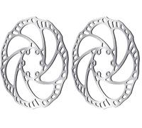 Magura Disco freno a 6 fori, argento, diametro 160 mm, 4055184016428 (Confezione da 2)