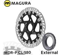 Magura Disco Freno MDR-P enter Lock Con Lockring Per Asse Passante Ø 180Mm